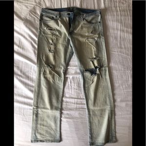 American Eagle Slim Fit Distressed Jeans